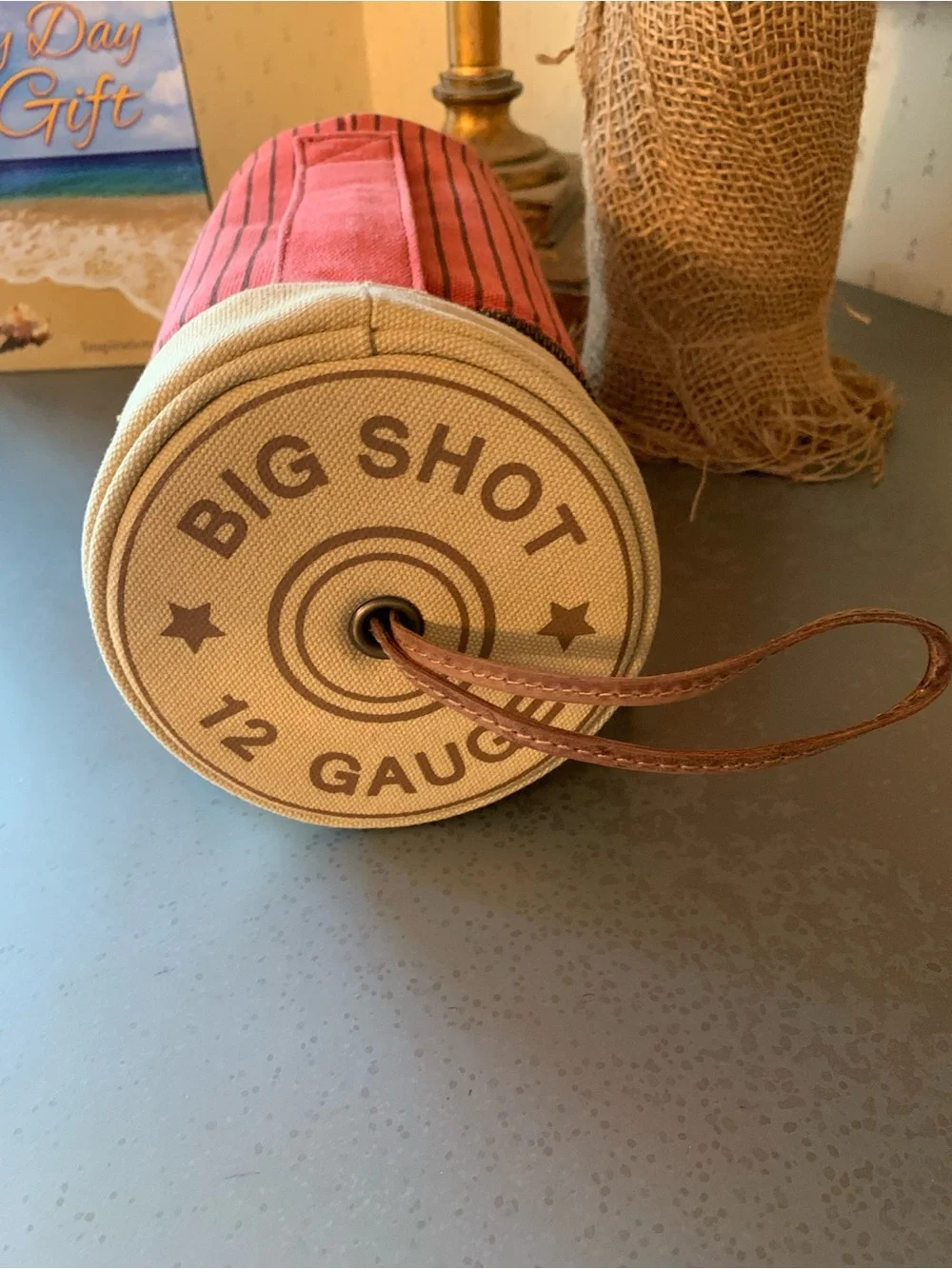 The Big Sky Carvers, Big Shot, 12 Gage, shot shell travel case, toiletries ect.
